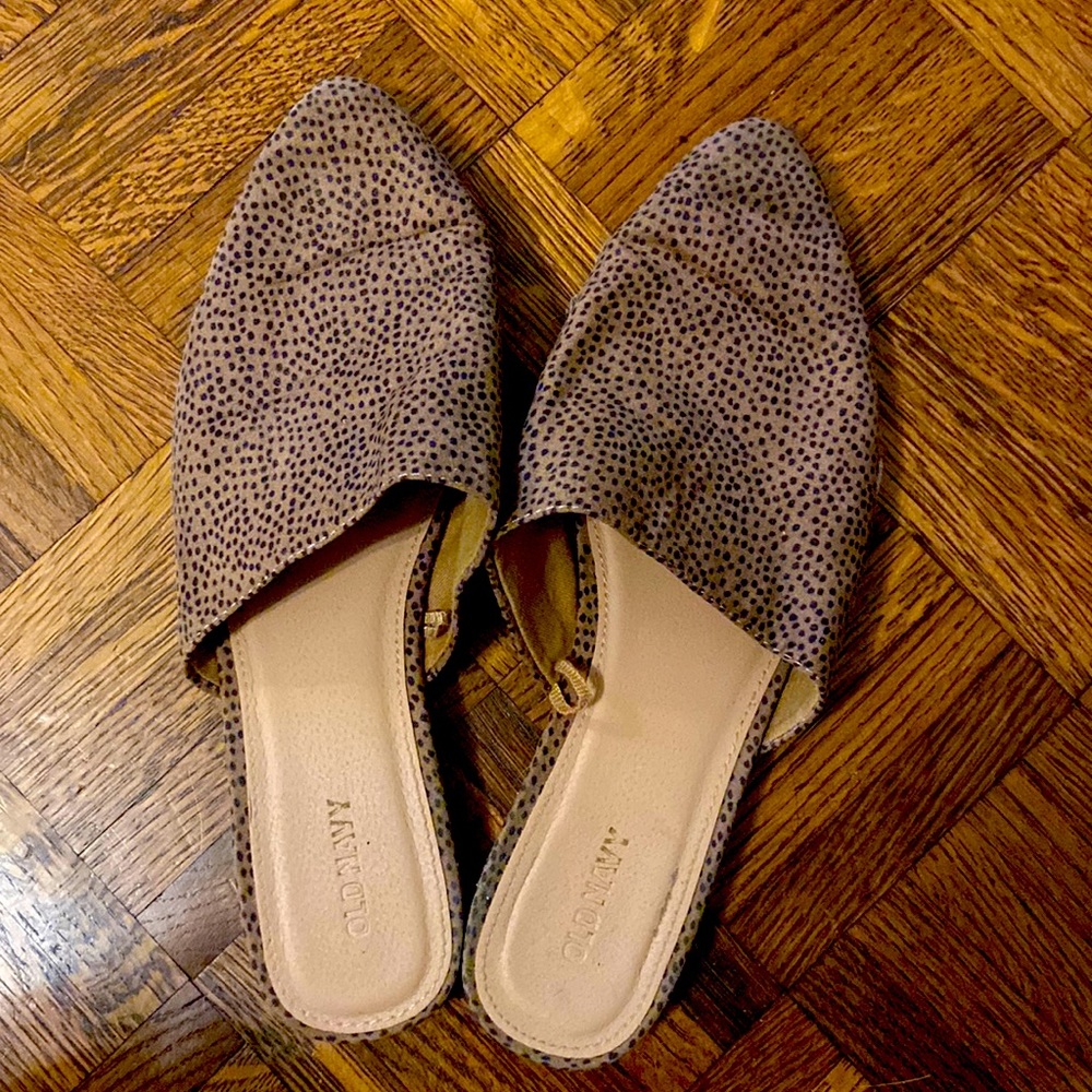 Cheetah Print Mule